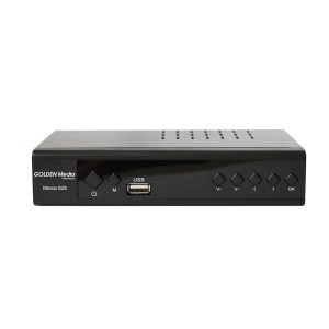 Golden Media Mania 828 - Full HD DVB-C + T2 HEVC Receiver Terrestrial Onetrade